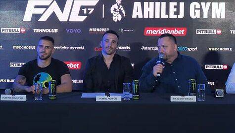 [VIDEO] Watch the press conference ahead of Ahilej FNC 17 Meridianbet: Epic Clash event