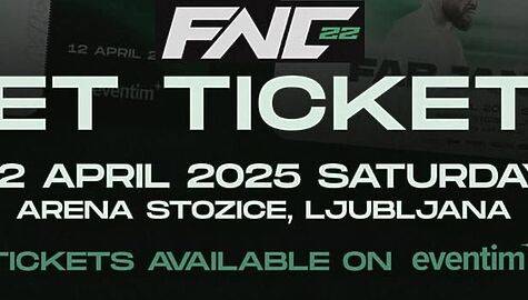 Tickets for FNC 22 at Arena Stožice are now on sale!