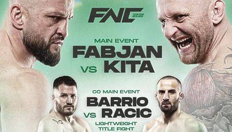 Ovo je cijeli fightcard za FNC 22 spektakl u Ljubljani